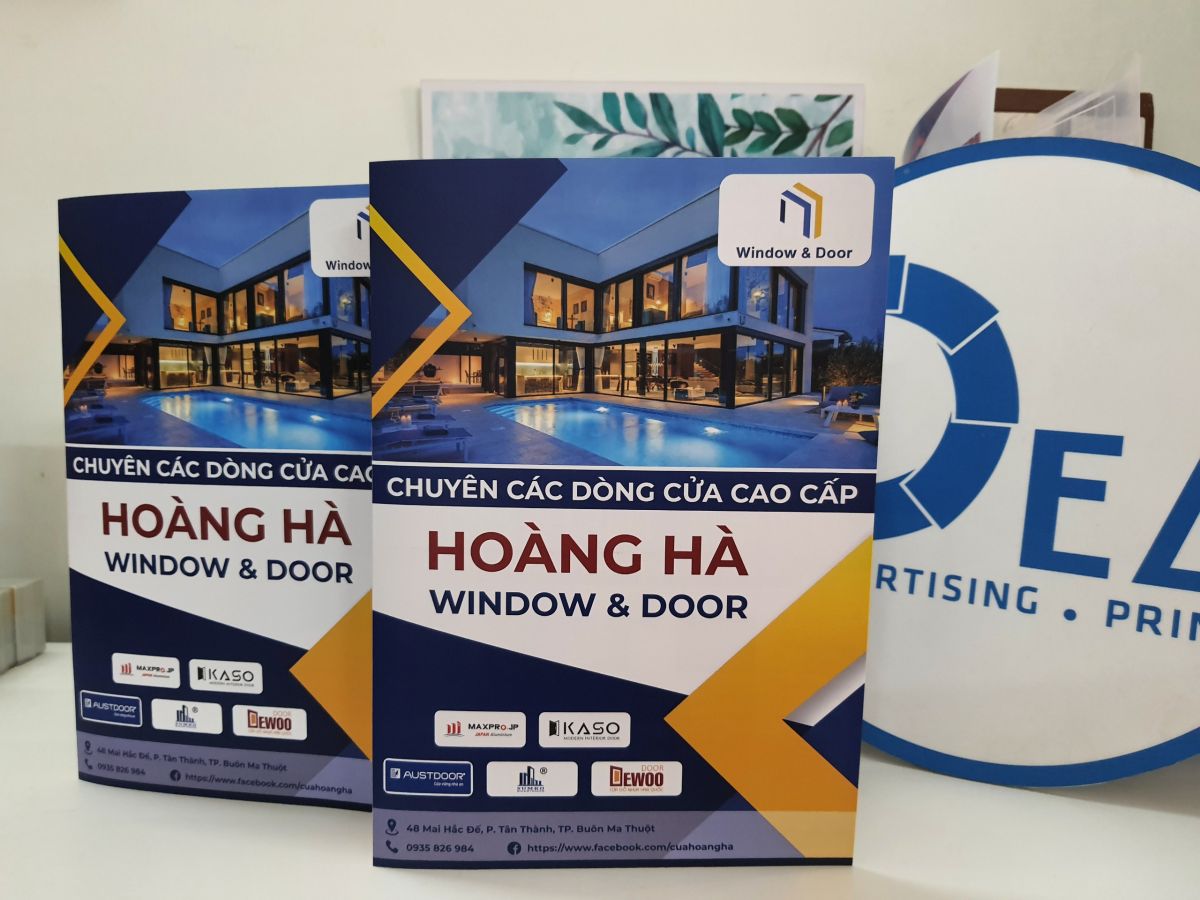 Brochure in Offset giá rẻ Buôn Ma Thuột (BMT) Daklak