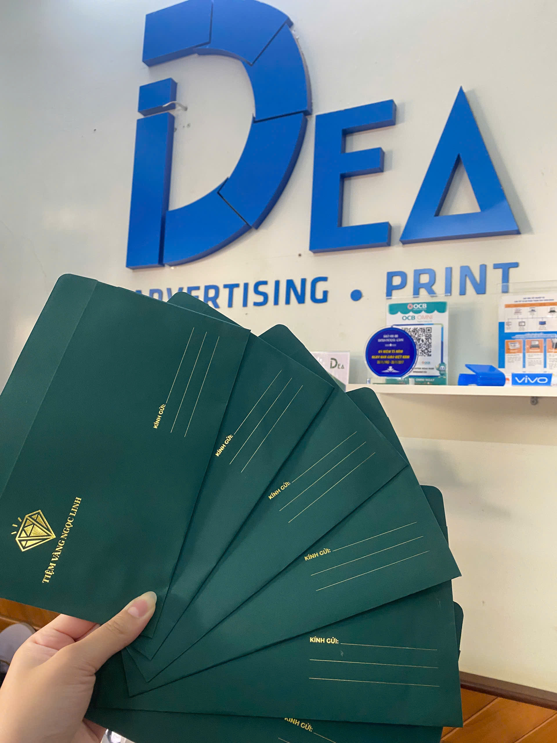 Bao thư in nhanh KTS giá rẻ Buôn Ma Thuột (BMT) Daklak
