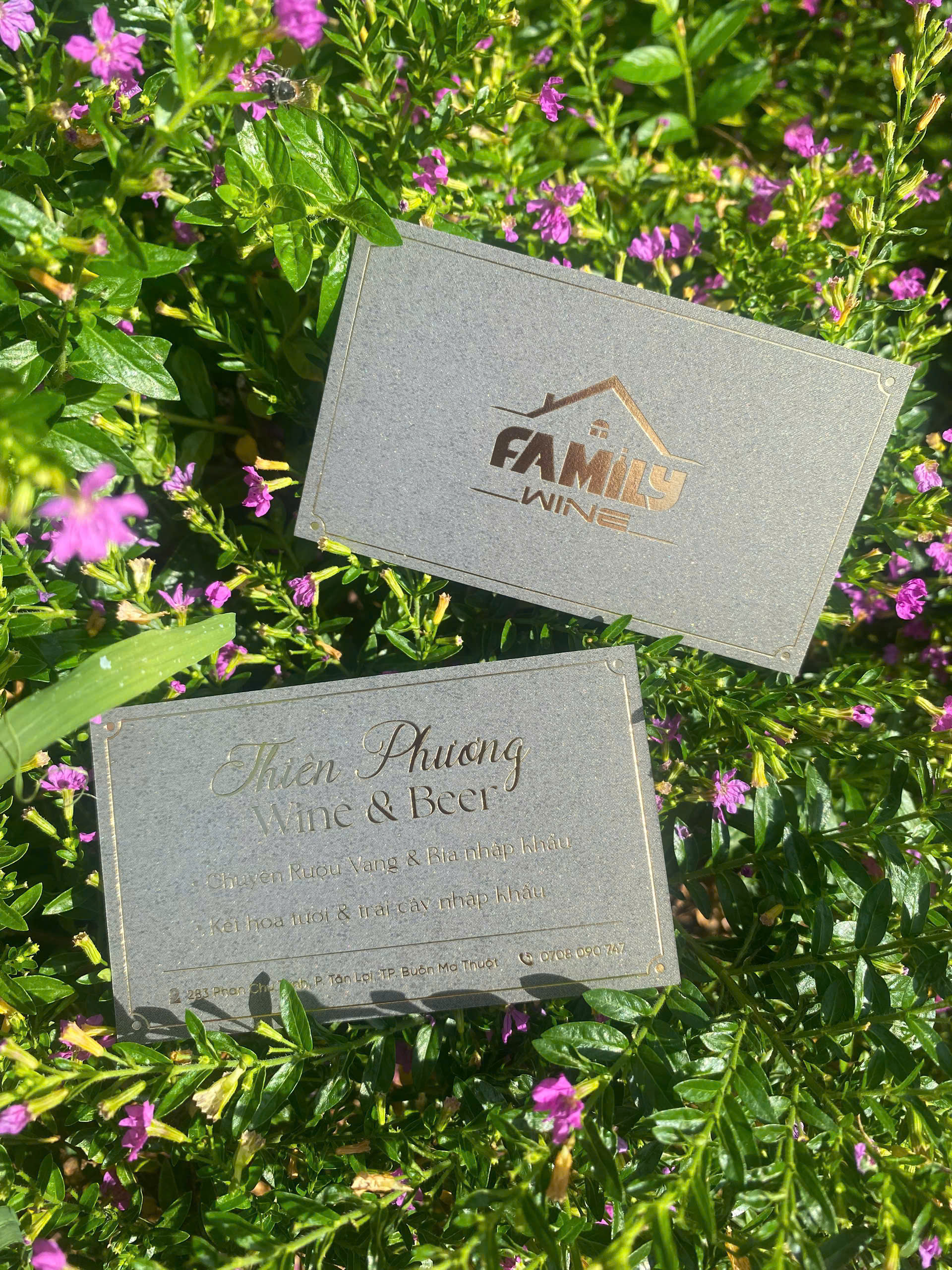 Name card in Offset