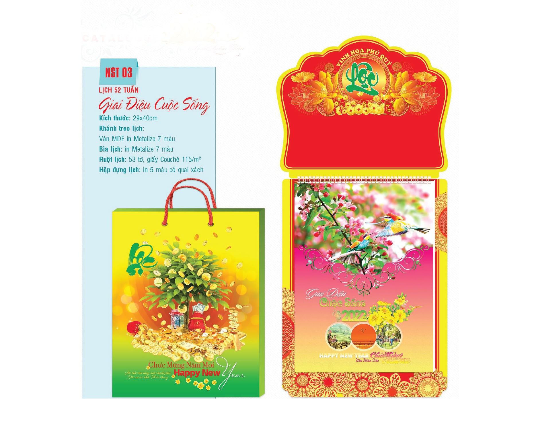 Nhận in lịch treo tường BMT thiết kế theo yêu cầu giá rẻ lấy ngay