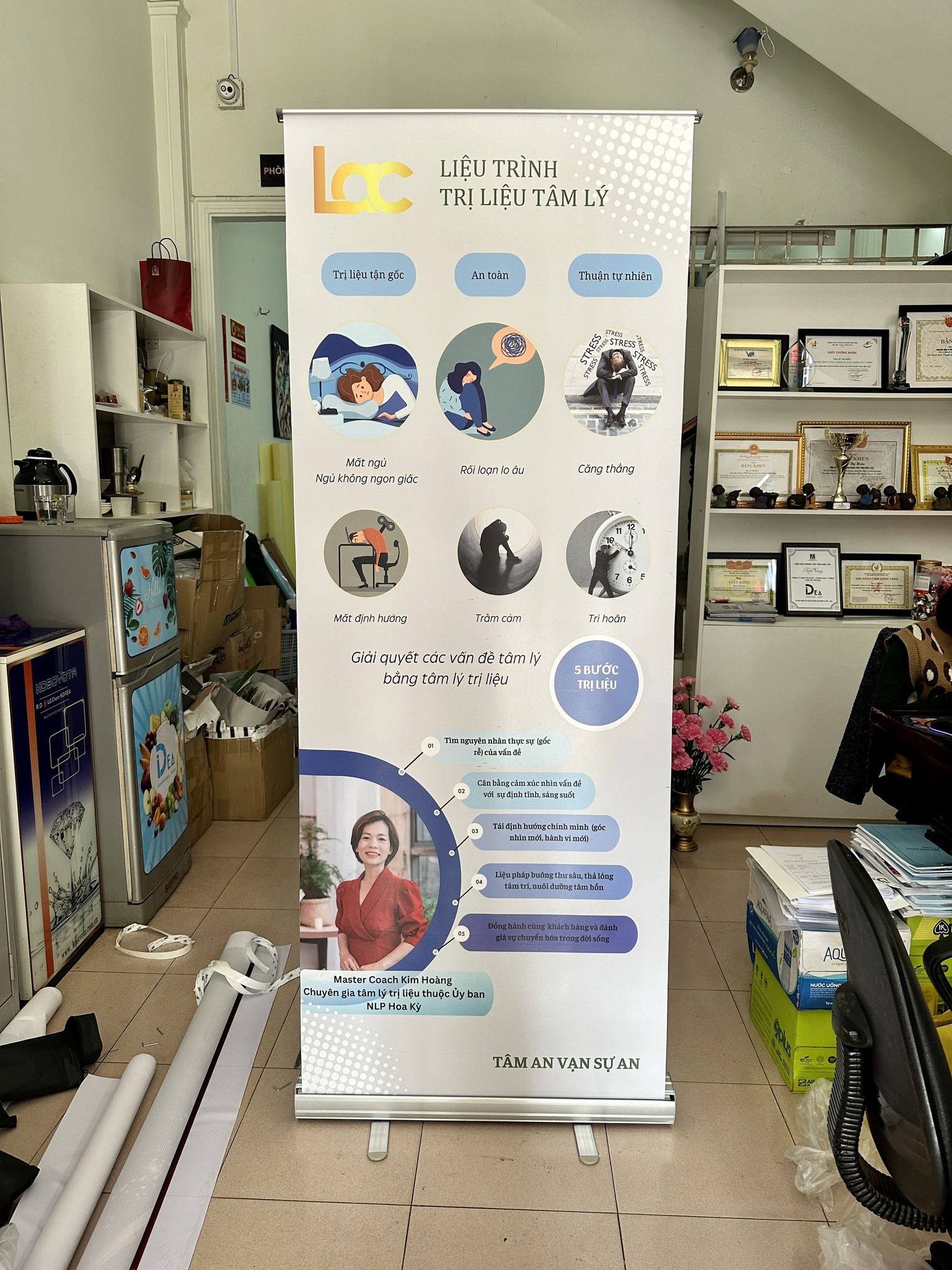 In standee