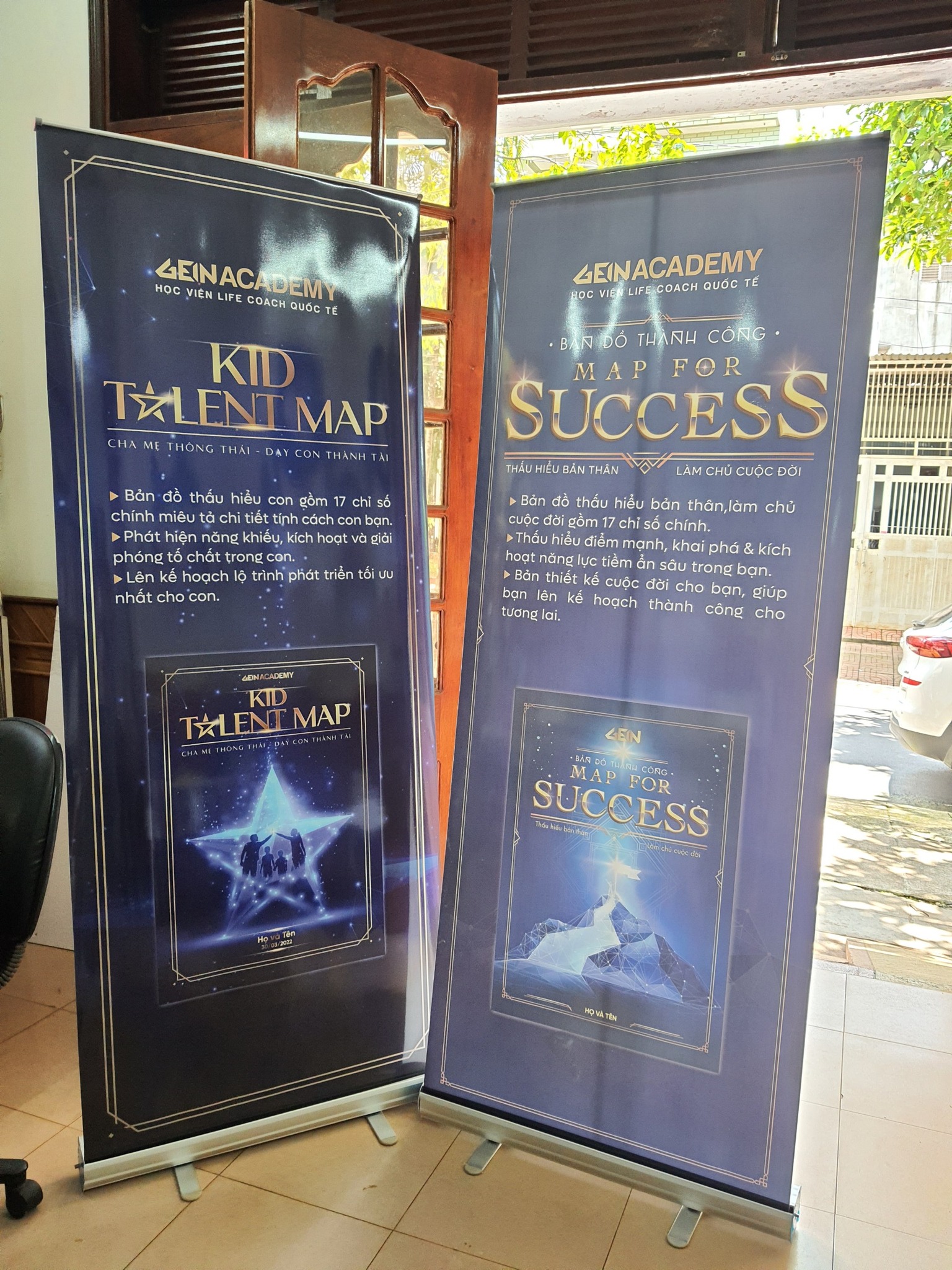 In standee