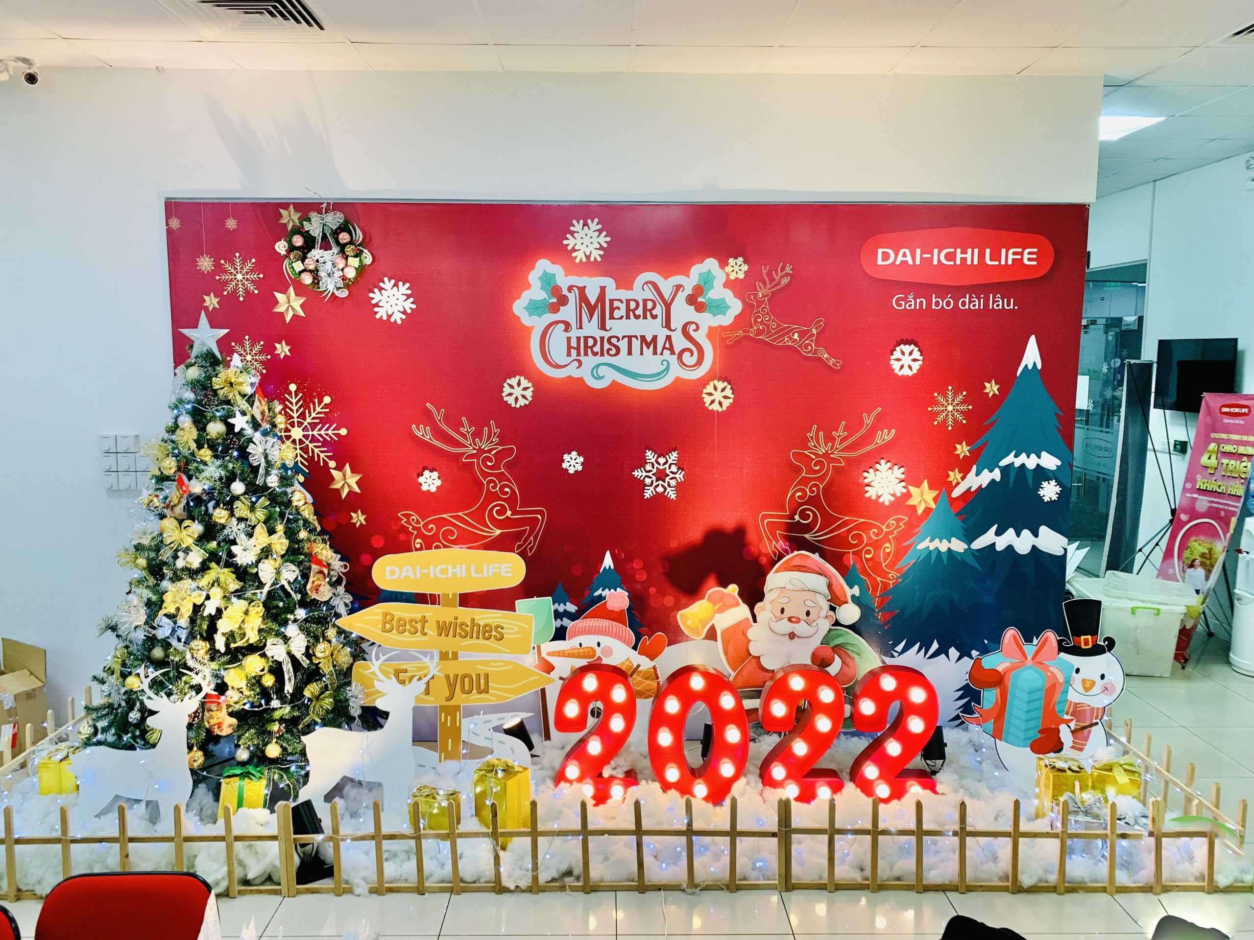Dịch vụ trang trí tiểu cảnh noel BMT giá rẻ đi đầu xu hướng