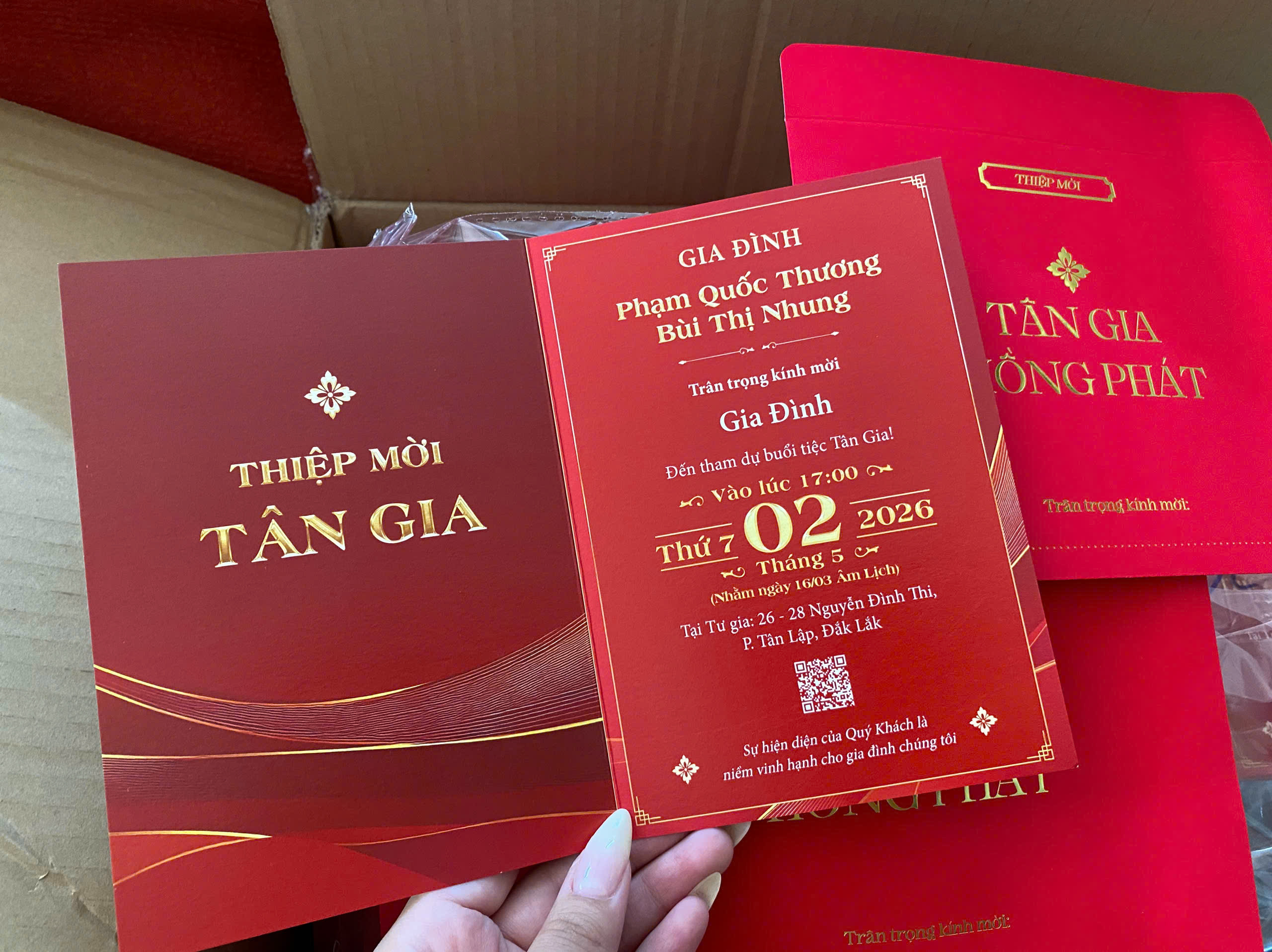In thiệp mời