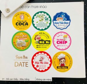 Thiết kế - in ấn tem nhãn sản phẩm đẹp và uy tín tại Đăk Lăk