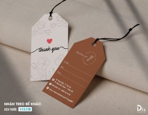 In Tag quần áo giá rẻ