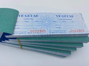 In vé gửi xe