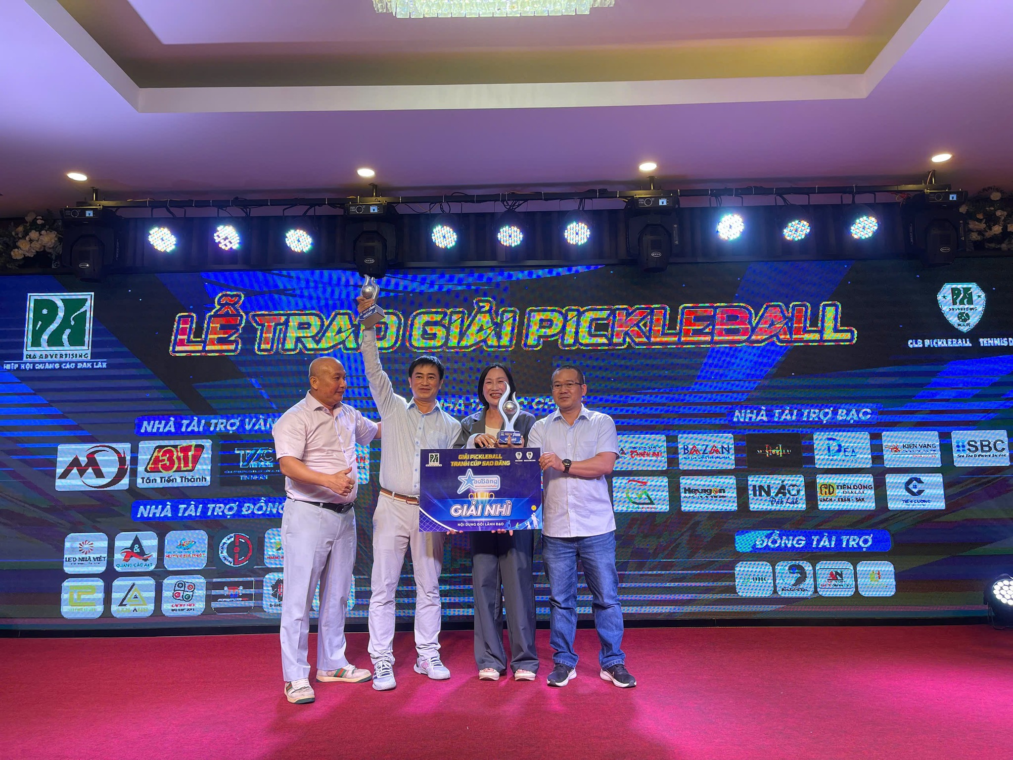 tổ chức giải Pickleball BMT Đắk Lắk