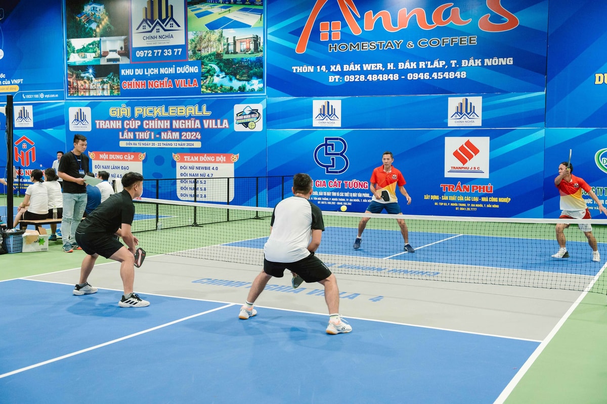 tổ chức giải Pickleball BMT Đắk Lắk